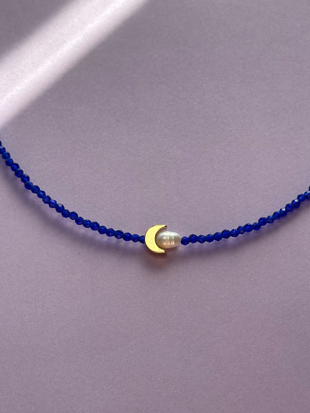 Colier luna si perla