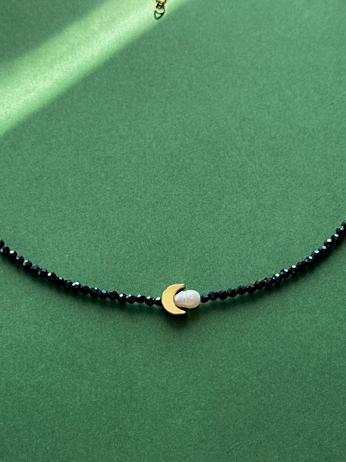 Colier luna si perla